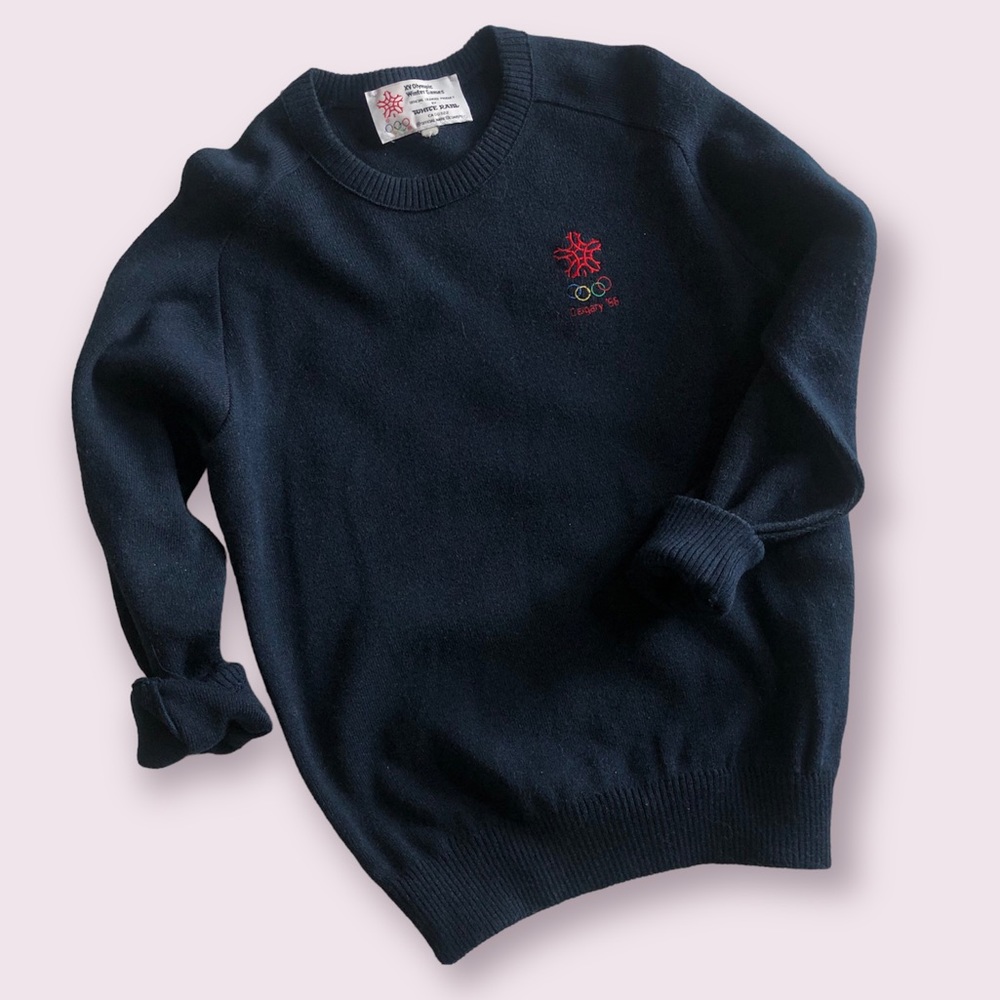 RARE! 🏅 1988 Calgary Olympic official sweater!